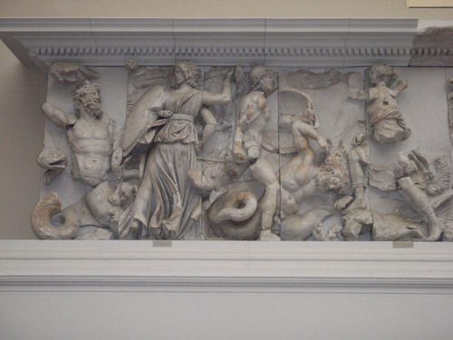 One of the friezes.